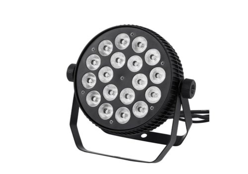 Par LED Slim RGBW DMX 4in1 18x12W
