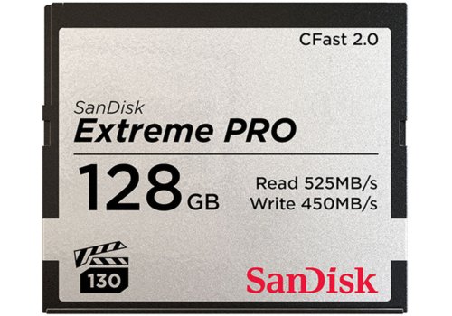 SanDisk 128GB Extreme PRO CFast 2.0 Memory Card