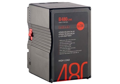bebob B480CINE 14.4/28.8V 475Wh B-Mount Battery
